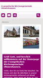 Mobile Screenshot of ohmenhausen-evangelisch.de